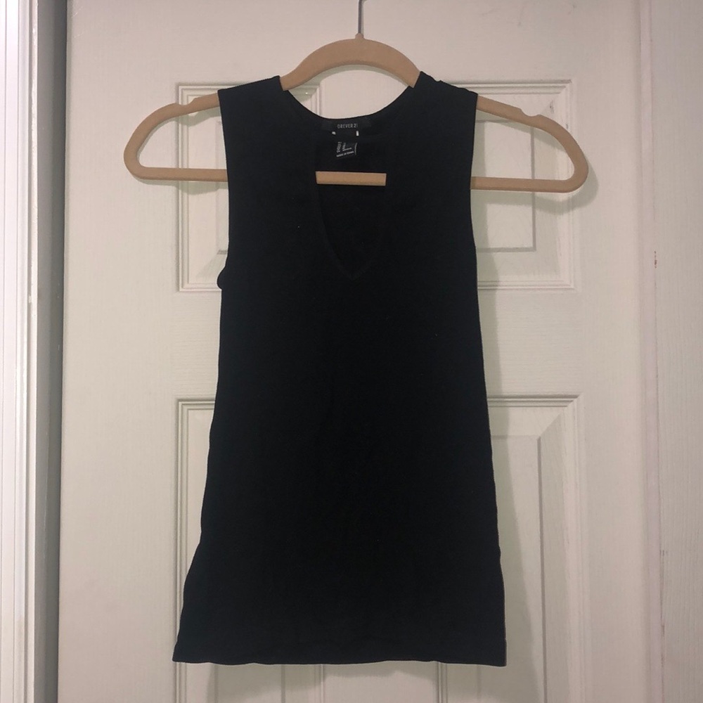 forever 21 fitting tank top